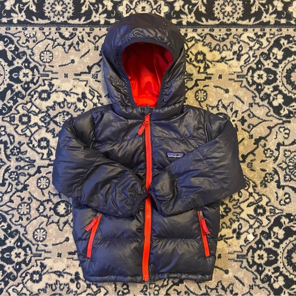 Patagonia Other - Patagonia Boys Hi Loft Down Sweater Hoodie Jacket